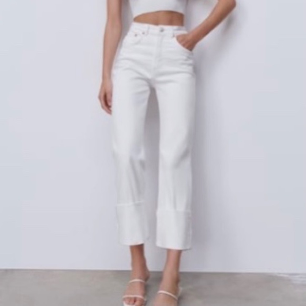Zara wide legged jean
